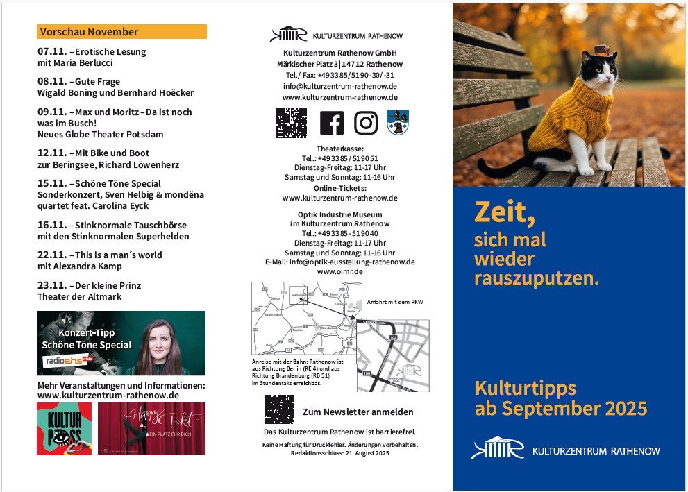 Kulturzentrum in Rathenow - unser Haus