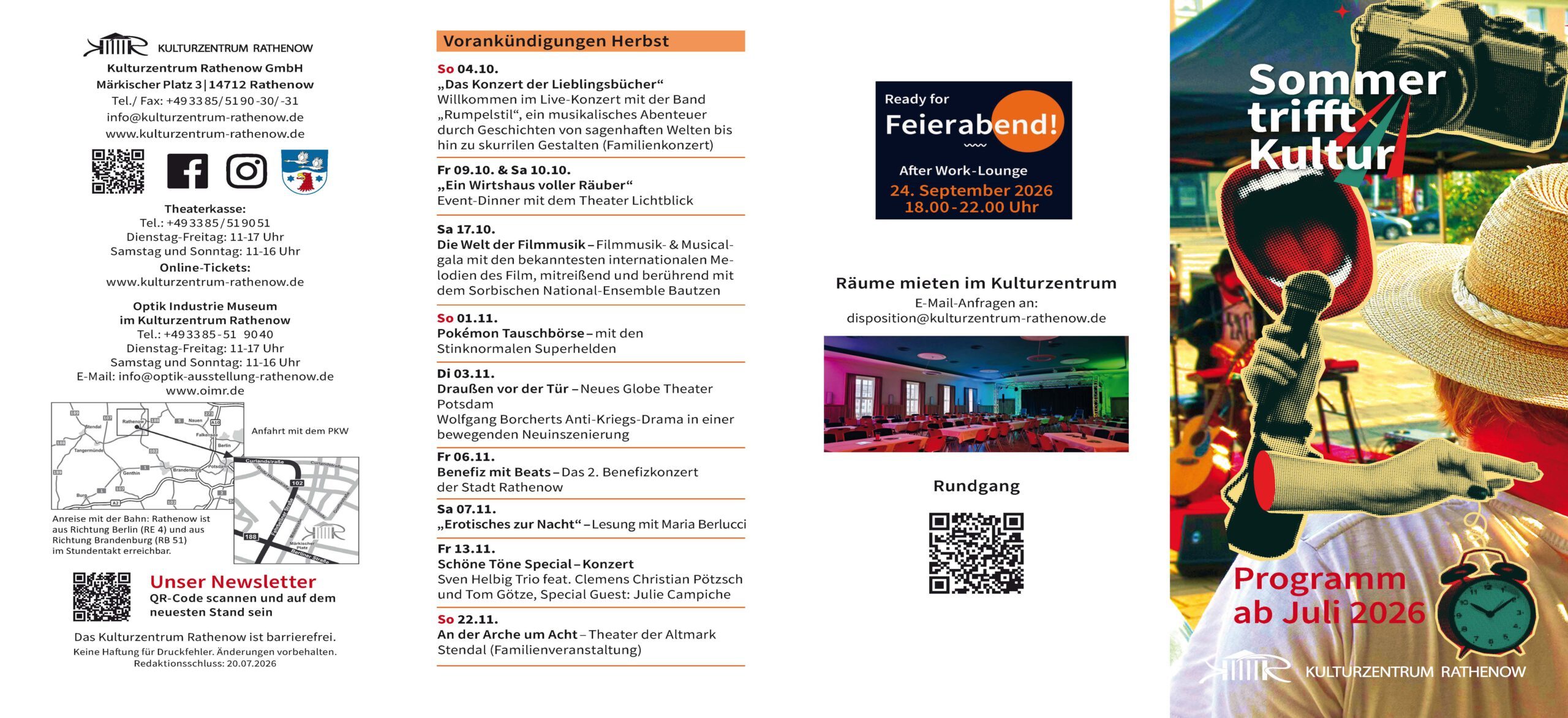 titel_spielplan_ab_juli_2026_kuz Kulturzentrum in Rathenow - unser Haus